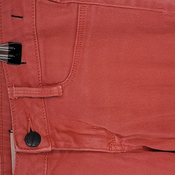 Bullhead Black Women's Coral/Red Denim Skinny Leggings Size 1 - Picture 12 of 13